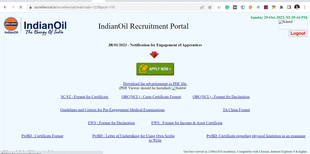 IOCl Recruitment 2023 5